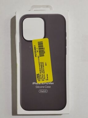 OEM Silicone Case For iPhone 16 Pro Max, With Magsafe, Stone Gray